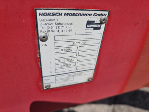 Horsch Sprinter 6 ST