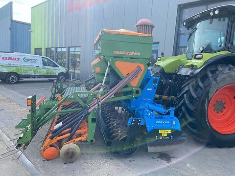 Amazone AD-P 303 Spezial mit Rabe Corvus Kreiselegge 2