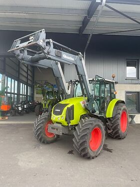 Claas Axos 340 CX Klima + Quicke Q45