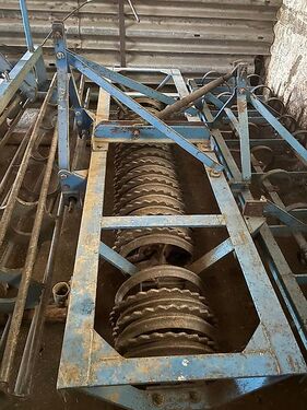 Tigges Front Camgridgewalze 3 Meter mit Zinkenvorsatz