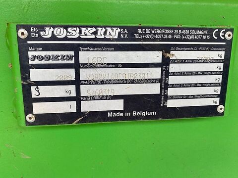 Joskin Trans-Cap 6500 / 18