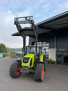 Claas Axos 340 CX + Quicke Q45