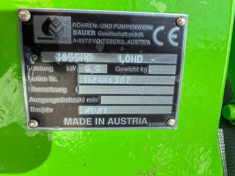 Bauer S655 HD NEU!!!  Gülleseparator mit Pumpe und Sch 3