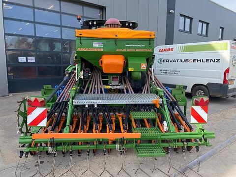 Amazone AD-P 303 Spezial mit Rabe Corvus Kreiselegge
