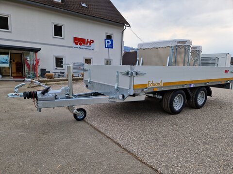 PKW-Anhänger, Hochlader Tandem, Eduard 3015 GD,