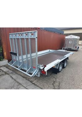 Baumaschinenanhänger, Baggeranhänger, Maschinent 2