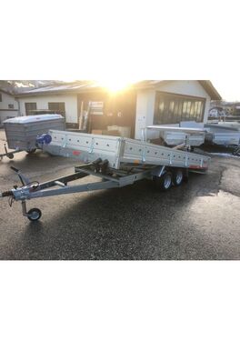 Autotransporter, Fahrzeugtransporter, Plateauanh 3