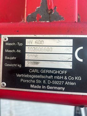 Geringhoff HV 600