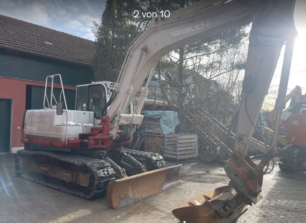 Takeuchi 14to TB 1140 Kompaktbagger Excavator  2