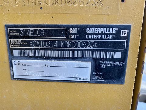 CAT 314 E LCR Bagger Verstellausleger 315 316 317 