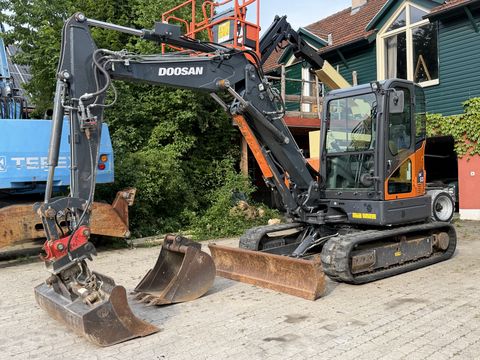 6to Doosan DX63-3 Minibagger Kompaktbagger Bobca