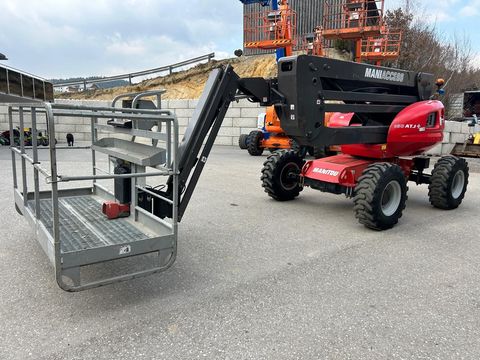 Manitou 160 ATJ + Arbeitsbühne, Hubsteiger
