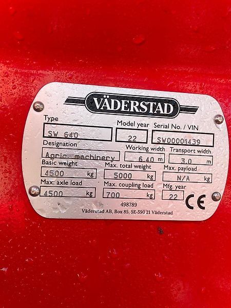 Väderstad Swift 640 3