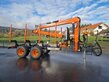 MTM 13T 13to 8,10m Kran Forwarder Rungen Druckluft D