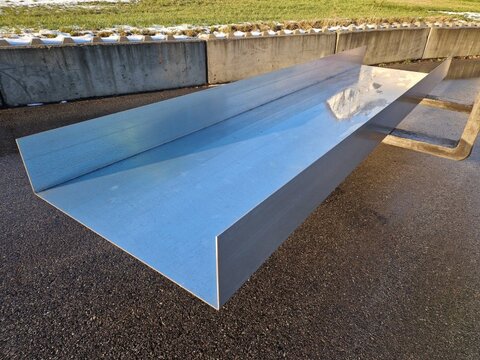 Palms Einlege Boden Bleche verzinkt Rückewagen 2