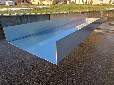 Palms Einlege Boden Bleche verzinkt Rückewagen 3