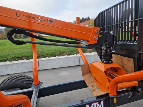 MTM Forest 13T 13to 8,10m Kran Druckluft Doppelrohrrahmen 3