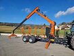 MTM 11T 11to Rückewagen 9,8m Kran Druckluft Kranwind