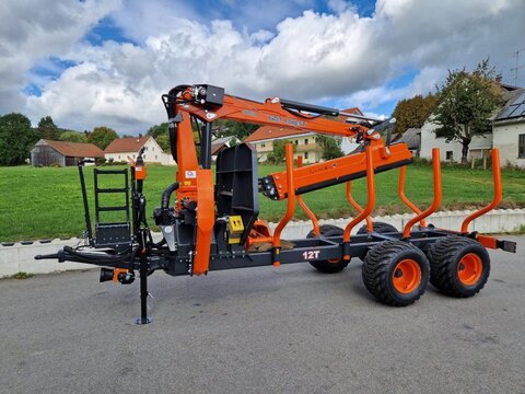 MTM Forest 12T 12to 9,80m Kran hydr. Vorgesteuerte Steuerun 2