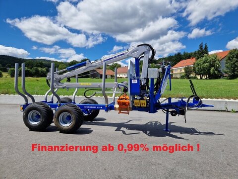 Scandic ST-8 Rückewagen 7,9m Kran 550kg Hubkraft Drehheb