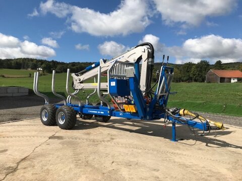 Scandic ST-10D 13t 7,9m Kran 850kg Hubkraft Druckluft
