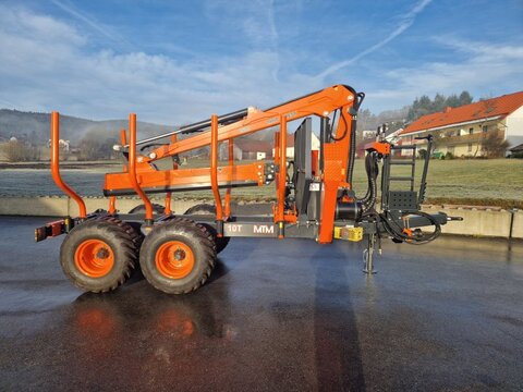 MTM Forest 10T 10to 9,20m Kran Druckluft Doppelrohrrahmen 3
