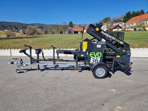 Pilkemaster EVO 36 Benzinmotor 10to 36cm Stammheber Fahrwerk