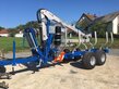 Scandic ST-8 10,5t 7,1m Kran 600kg Hubkraft Druckluft