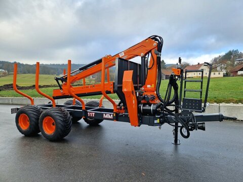 MTM Forest 11T 11to 9,20m Kran Druckluft Doppelrohrrahmen 3