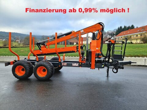 MTM 11T 11to 9,20m Kran Druckluft Doppelrohrrahmen