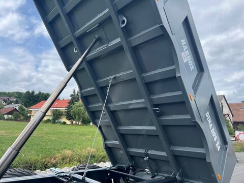 Dinapolis DPS-14 Bauschuttmulde Muldenkipper Schotterklapp 2