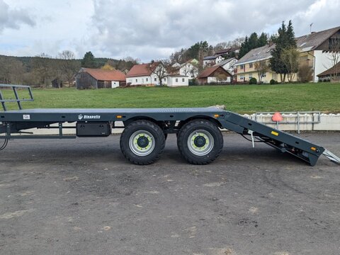 Dinapolis 7,5m Ballenwagen Hydraulisch absenkbare Rampe Dr