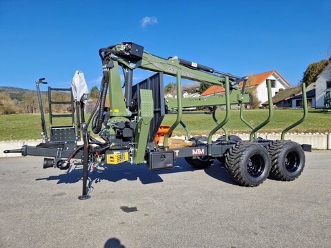 MTM 11T Rückewagen 8,10m Kran Kranwinde Eigenölverso