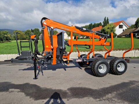 MTM 10T S 10to 7,70m Kran Druckluft Zentralrohrrahme
