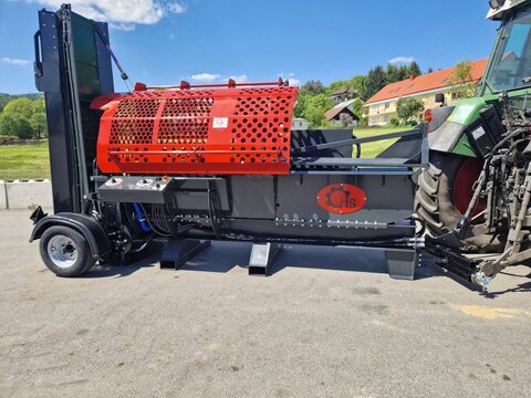 Splitter 1500 Fahrwerk 22to 50cm Durchmesser 1m  2