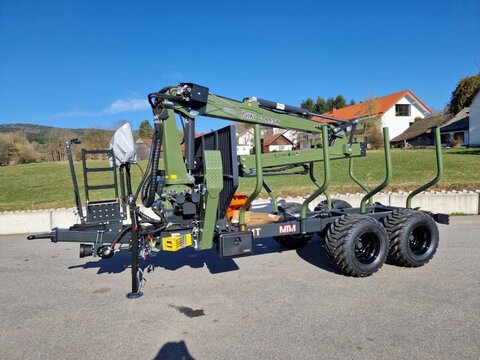 MTM 11T Rückewagen 8,10m Kran Kranwinde Eigenölverso