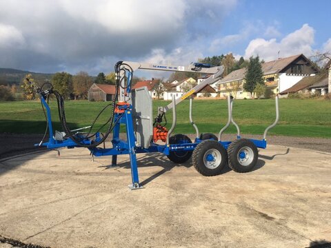 Scandic ST-6 7,4t 4,5m Kran Auflauf Hydr. Bremse 2