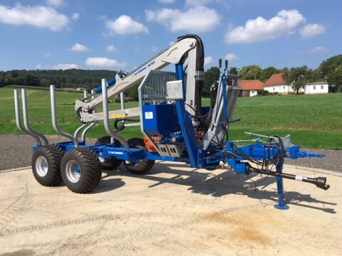 Scandic ST-8 7,1m Kran 600kg Hubkraft Aufl-Hydr.Bremse