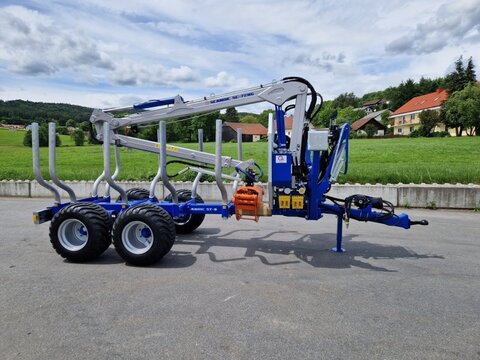 Scandic ST-8 10,5t 7,9m Kran 550kg Hubkraft Druckluft Un 2
