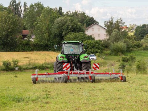 Fliegl Striegel STR 610 Grünlandstriegel Wiesenstriegel 3