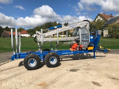 Scandic ST-10D 13t 7,9m Kran 850kg Hubkraft Druckluft 2