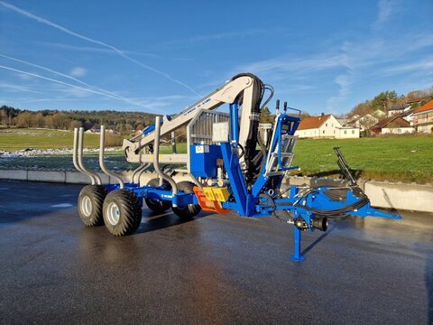 Scandic ST-8 7,1m Kran 600kg Hubkraft Aufl-Hydr.Bremse 2