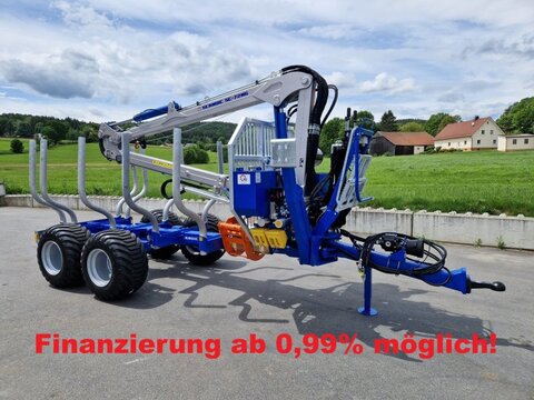 Scandic ST-8 10,5t 7,9m Kran 550kg Hubkraft Druckluft Un