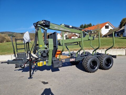 MTM 11T Rückewagen 8,10m Kran Kranwinde Eigenölverso