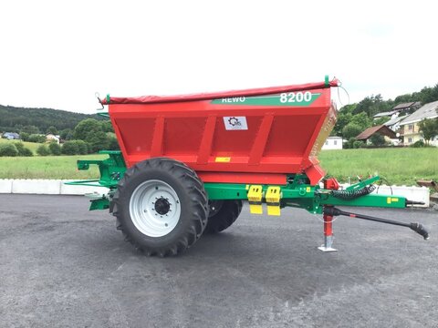 Agro Masz REWO 8200 Großflächenstreuer Kalk Dünger Streuer 2