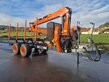 MTM 13T 13to 8,10m Kran Forwarder Rungen Druckluft D