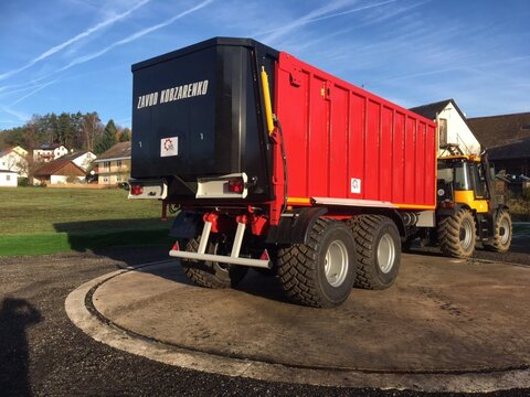 Kobzarenko TZP-27 24t 40m³ Lenkachse Deichselfederung 3