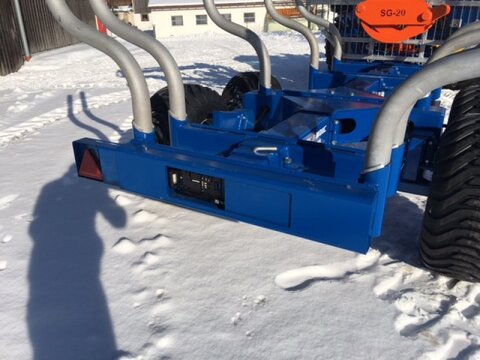 Scandic ST-10S 13t Rückewagen 7,9m Kran 550kg Hubkraft D 3