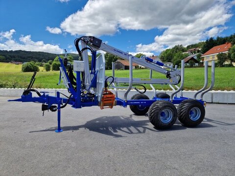 Scandic ST-8 Rückewagen 7,9m Kran 550kg Hubkraft Drehheb 2