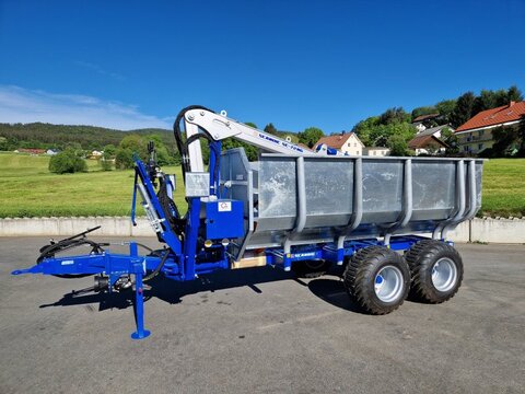 Scandic ST-8 7,9m Kran 650kg Hubkraft Auflauf Hydr. Brem